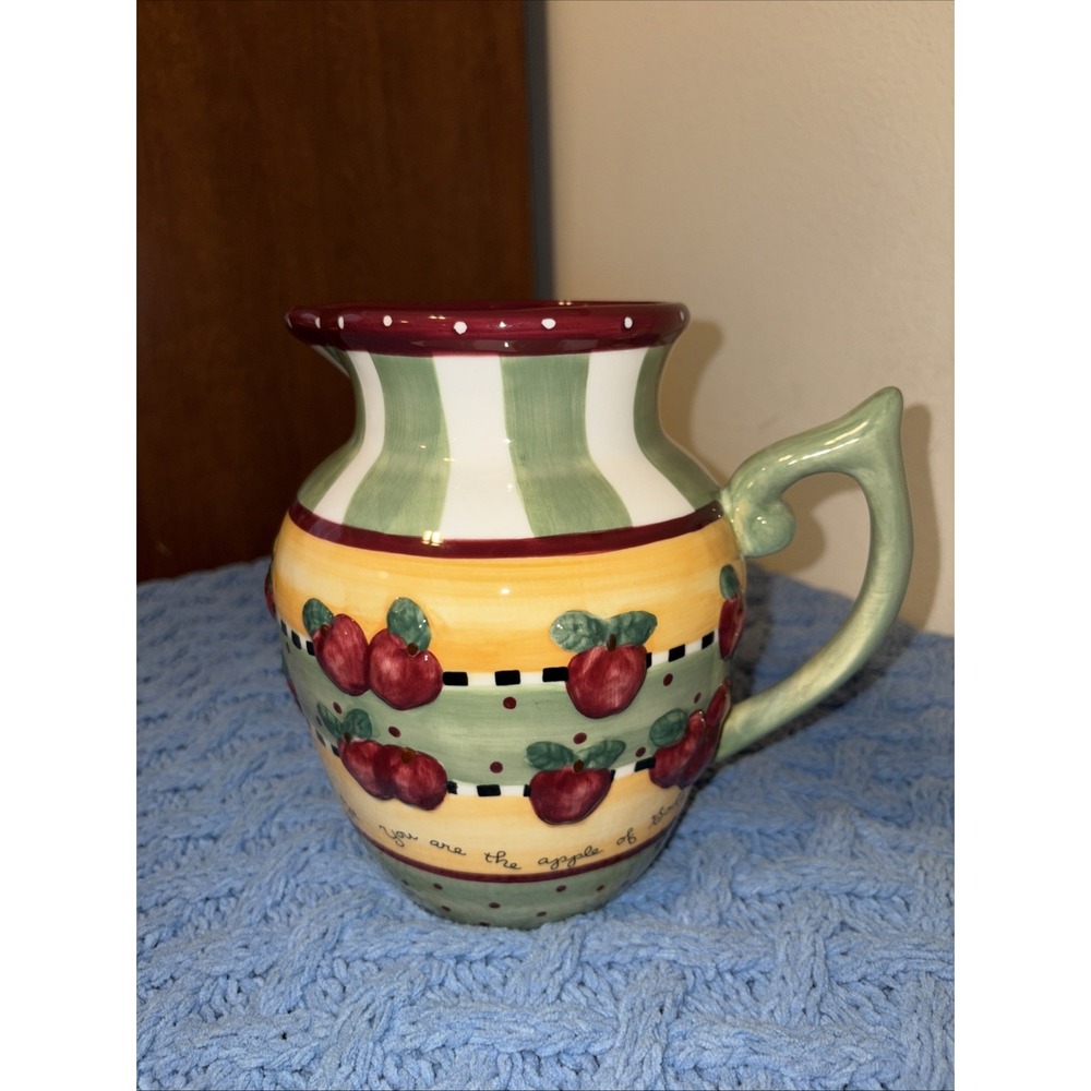 Dicksons 2002 Karla Dornacher Apple of God's Eye Pitcher.